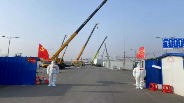 防疫接力，勇戰疫情——鞍勤、溫泉集團全力保障健康驛站項目建設